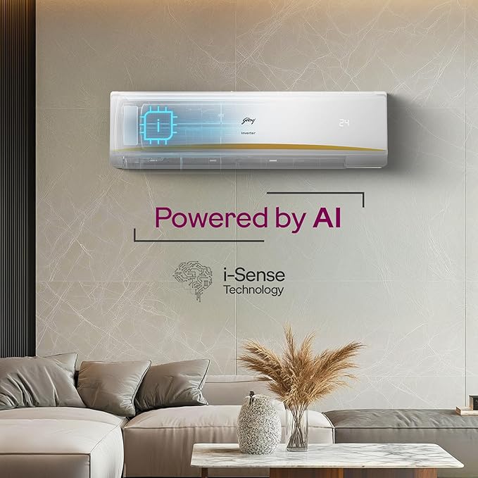 godrej 2.5 ton 3 star, 5 years comprehensive warranty, ai powered, 5 in 1 convertible cooling, 4 way air swing inverter split ac (copper, heavy duty cooling at 52 °c, ac 2.5t ei 30linv3r32 wwr, white) godrej 2.5 ton 3 star, 5 years comprehensive warranty, ai powered, 5 in 1 convertible cooling, 4 way air swing inverter split ac (copper, heavy duty cooling at 52 °c, ac 2.5t ei 30linv3r32 wwr, white)