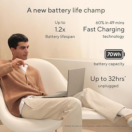 asus zenbook a14 oled (2025),qualcomm snapdragon x, copilot+pc, 0.9kg light weight, 14""(35.6 cm),32hrs battery life*(16gb/512gb/windows 11/mso 2024/m365 basic 1yr/ai pc/metal body/ux3407qa qd258ws) asus zenbook a14 oled (2025),qualcomm snapdragon x, copilot+pc, 0.9kg light weight, 14""(35.6 cm),32hrs battery life*(16gb/512gb/windows 11/mso 2024/m365 basic 1yr/ai pc/metal body/ux3407qa qd258ws)